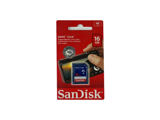 Sandisk 16 GB SDHC